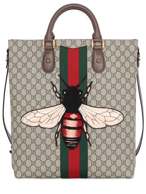 designer tote bags gucci bee